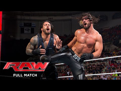 Full Match Roman Reigns Vs Seth Rollins Raw Sept