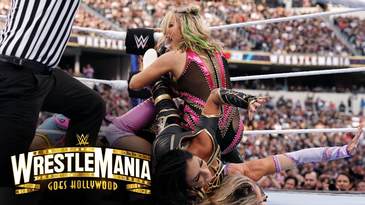 Highlights Of The Fatal 4 Way Women S Showcase Match At WrestleMania 39