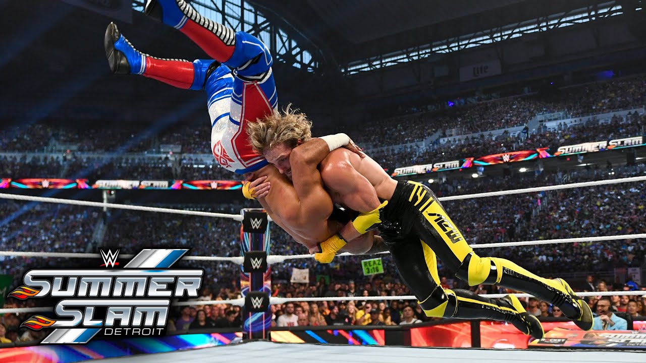 Ricochet Vs Logan Paul A Show Stealing Battle At SummerSlam 2023