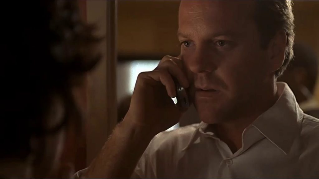 Jack Bauer Gets A Mysterious Phone Call – 24 Season 1