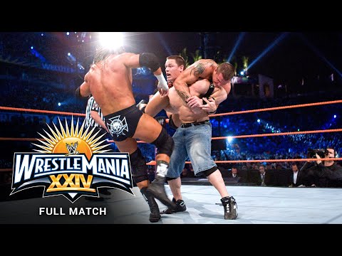 FULL MATCH - Randy Orton vs. John Cena vs. Triple H - WWE Title Match ...