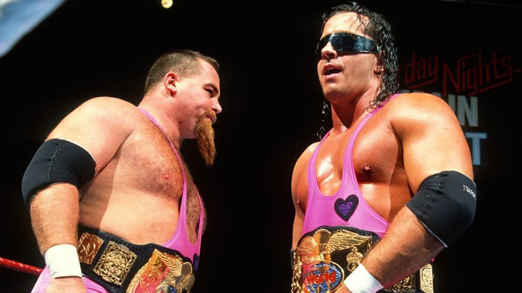 The Hart Foundation take spot No. 3: WWE 50 Greatest Tag Teams sneak ...