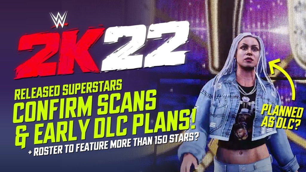 Wwe 2k22 Stars Reveal They Were Scanned Dlc Large Roster Still Planned Wwe2k22