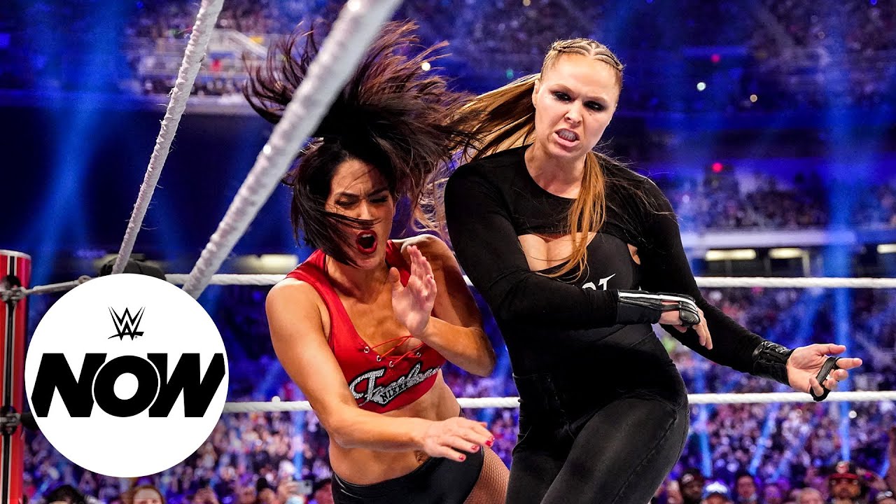 Ronda Rousey makes her return to Raw WWE Now WWERAW WrestleSite Live Coverage of WWE