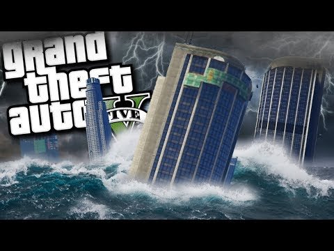 The ULTIMATE SUPER STORM HURRICANE MOD (GTA 5 PC Mods Gameplay