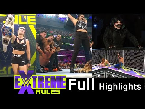 WWE Extreme Rules 2022 Full Highlights - WrestleSite - Live Coverage Of ...