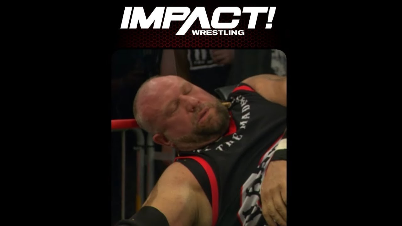 Bully Ray Speared Through A Table By Moose Impact November 10 2022 Shorts Wrestlesite 9868