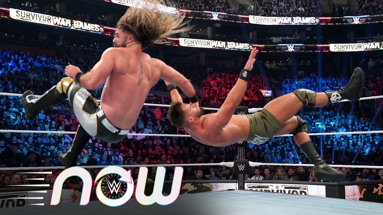 Austin Theory And Seth Rollins Began The New Year With A Title Rematch ...