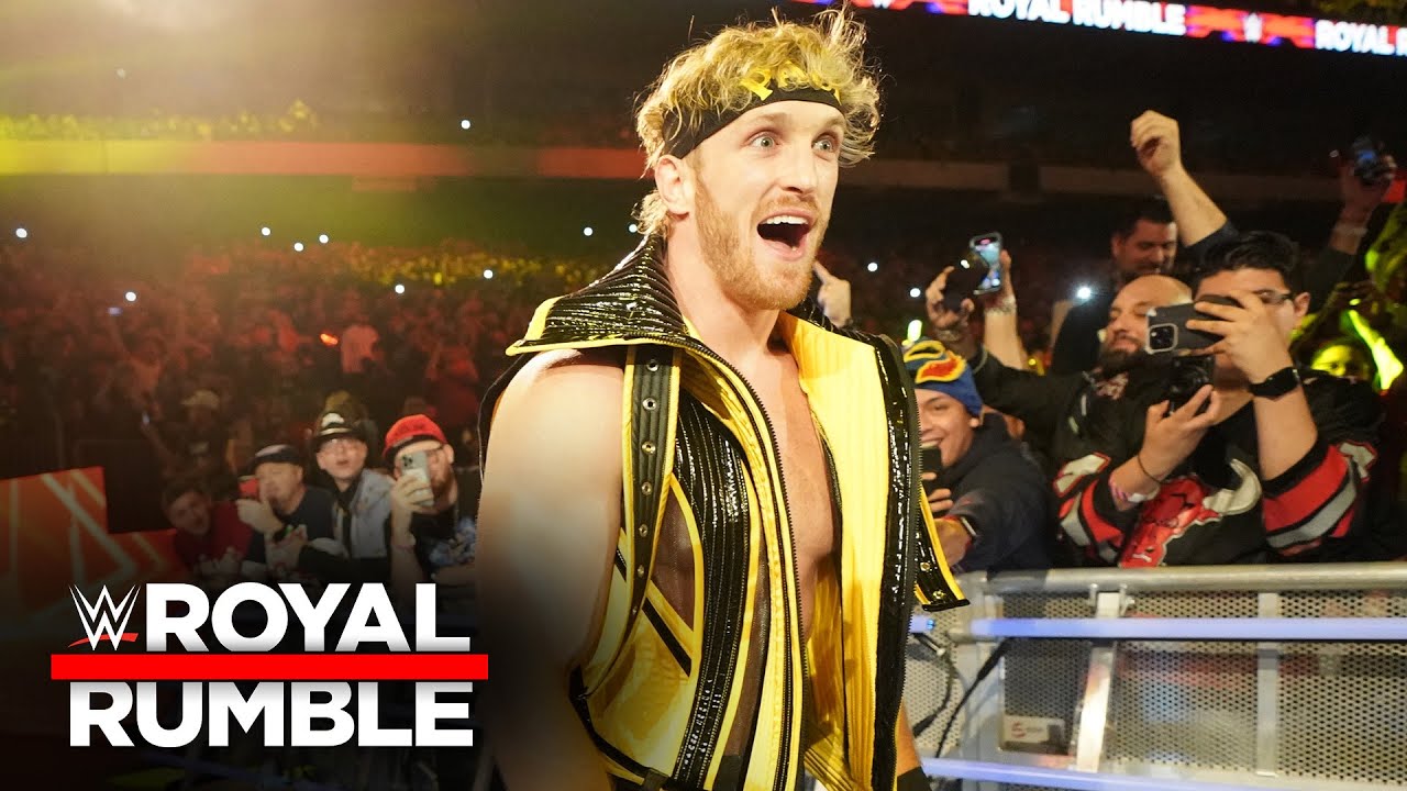 Logan Paul's returns to WWE during The Royal Rumble RoyalRumble