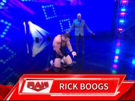 Rick Boogs makes his WWE return during Monday Night RAW #WWERAW