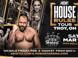 AEW kicks off "House Rules" road tour in March