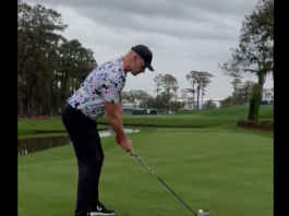 Baron Corbin Caught Enjoying a Game of Golf