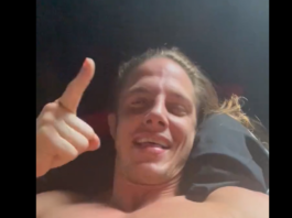 WATCH: Matt Riddle Performs Shirtless on Twitter