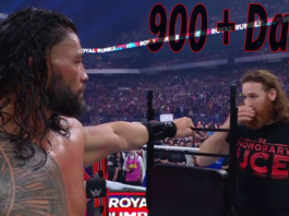 "The Tribal Chief" Roman Reigns has reached 900 days as the Universal Champion