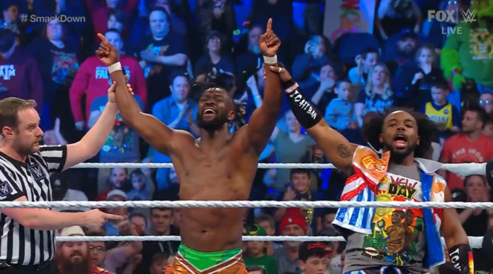 During WWE SmackDown, Kofi Kingston Suffered An Injury