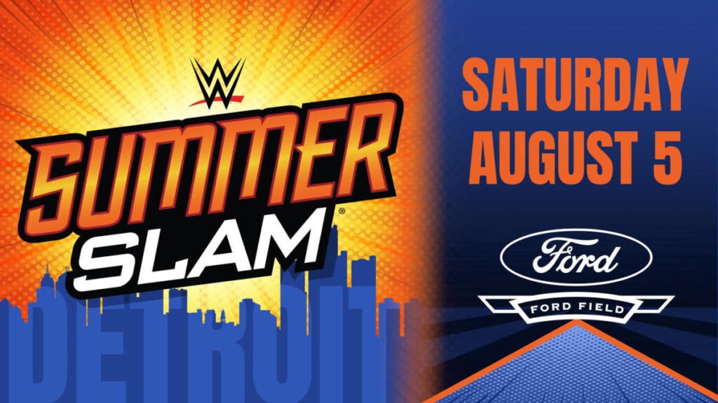 SummerSlam 2023 is heading to Ford Field in Detroit, MI WrestleSite