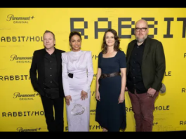 Kiefer Sutherland, Meta Golding, John Requa, and other stars attend New York screening of 'Rabbit Hole