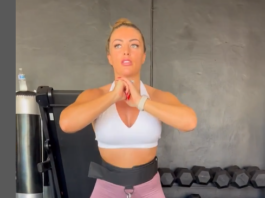 Mandy Rose Looking Fine in This Workout Video