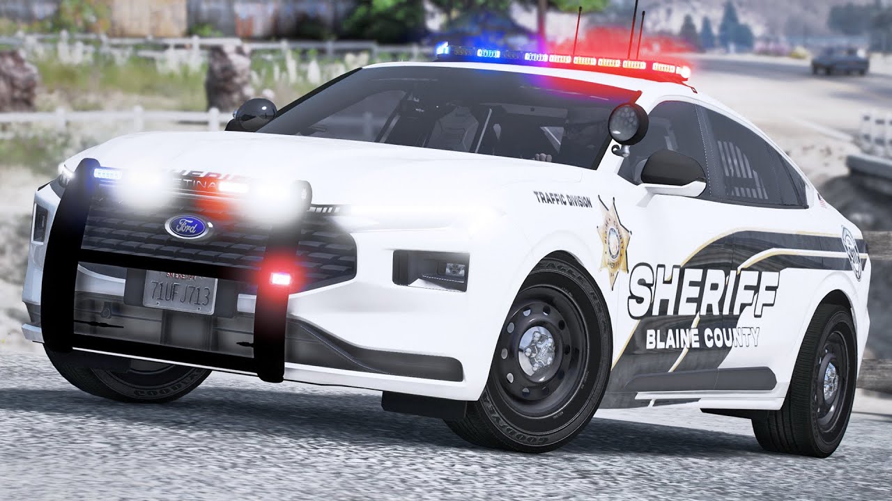 Introducing the New Police Car, Ford Taurus! | GTA 5 LSPDFR ...