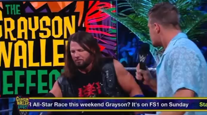 Grayson Waller Mockingly Taunts AJ Styles in the Aftermath of his WWE Night of Champions Defeat