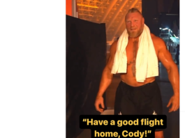 Brock Lesnar Addresses Cody Rhodes in Unaired Footage Post Night of Champions