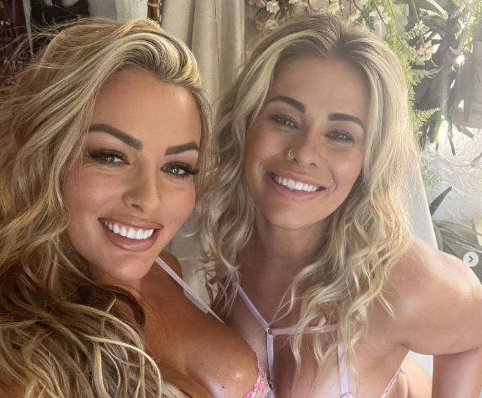 Mandy Rose and Paige VanZant Unite in Striking Pink Underwear Collaboration