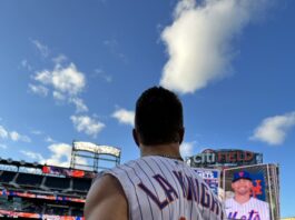 A Pitch to Remember: LA Knight Takes the Mound at New York Mets Game