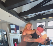 Mandy Rose's Playful Choke: A Light-Hearted Moment with a Chef Goes Viral