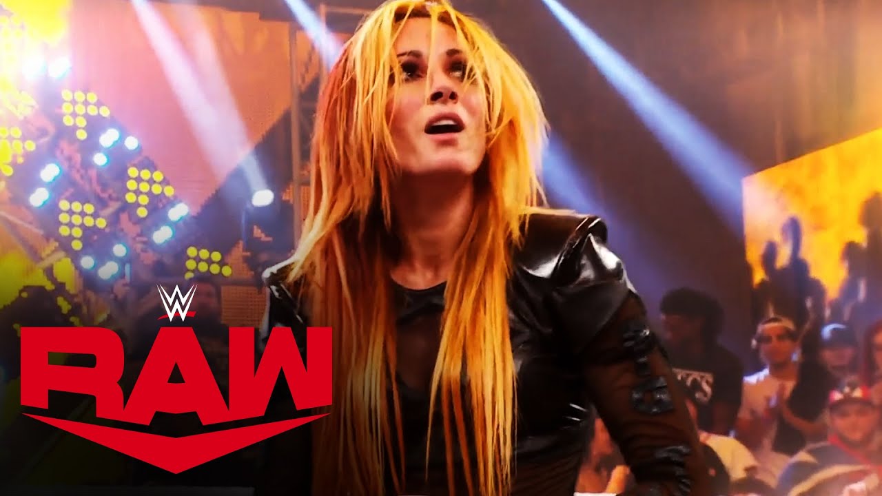 Becky Lynch's Unexpected SlipUp During WWE RAW WrestleSite Live