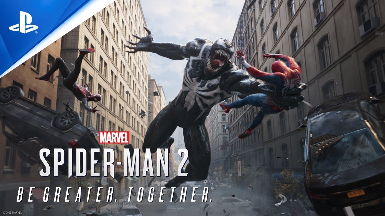 Marvel's SpiderMan 2 Be Greater. Together. Trailer I PS5 Games