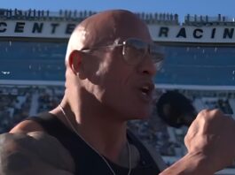 The Rock Ignites Daytona 500 with WWE Flair