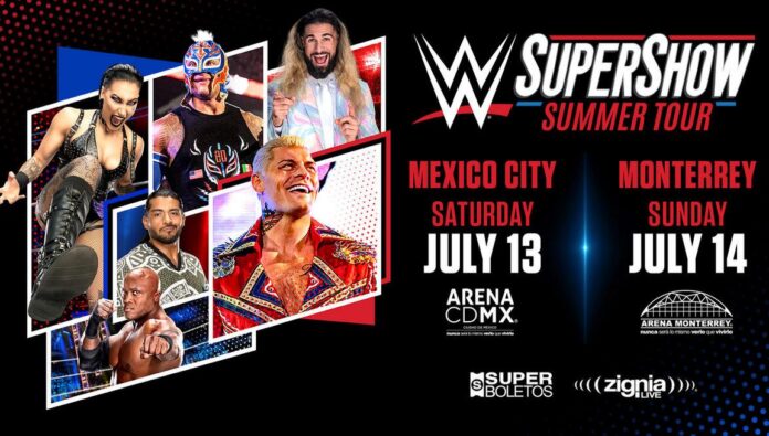 WWE SuperShow Summer Tour Returns to Mexico in July 2024 WrestleSite
