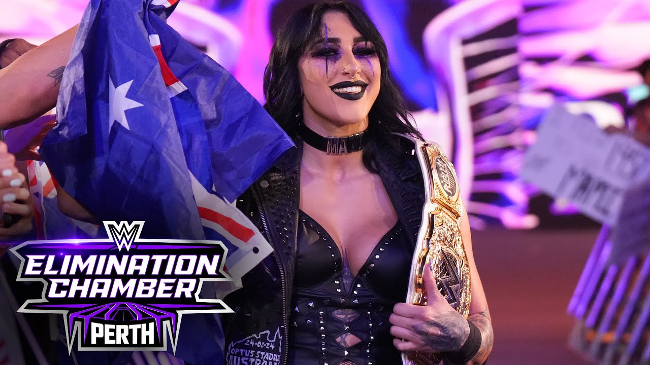 Rhea Ripley's Triumphant at WWE Elimination Chamber 2024