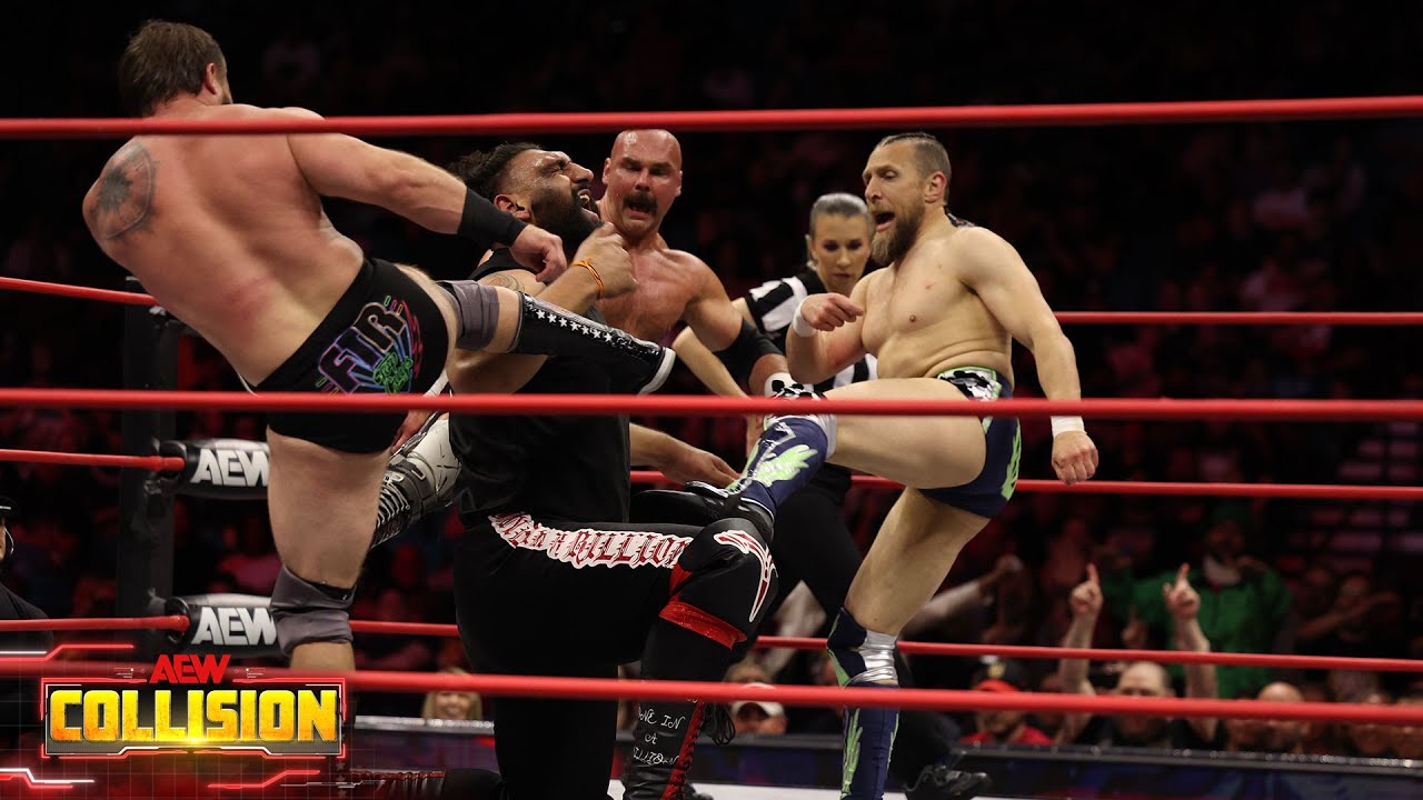 AEW Collision Ratings See Decline WrestleSite Live Coverage of WWE