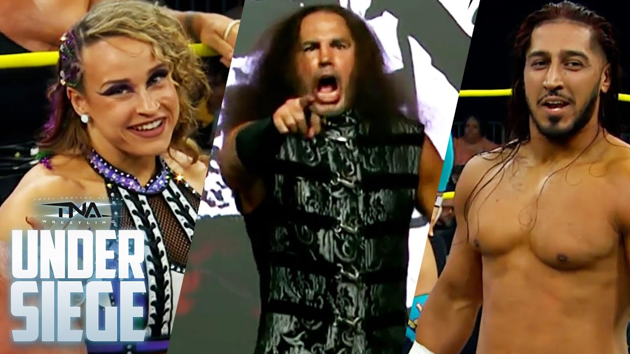Thrills and Spills at TNA Under Siege 2024 WrestleSite Live