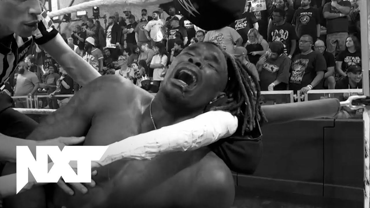 Je'Von Evans vs. Shawn Spears WWE NXT Showdown WrestleSite Live