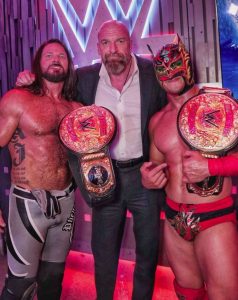 AJ Styles and Dragon Lee Capture Tag Team Gold on WWE RAW