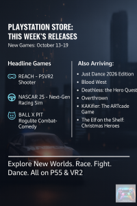 New PS5 and PS4 Games Launching This Week (October 13–19)