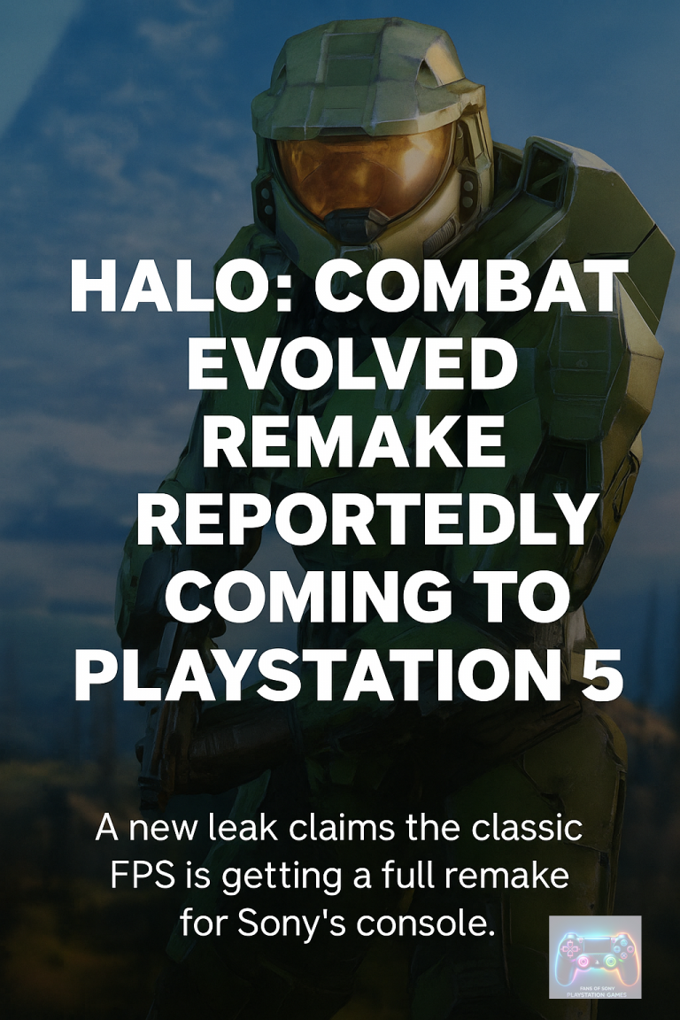 Halo: Combat Evolved Remake Reportedly Coming to PlayStation 5