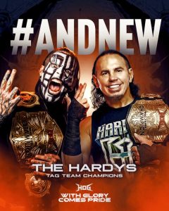 The Hardy Boys Capture House of Glory Tag Team Gold Again