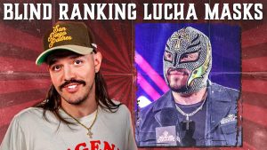 WWE Superstars Blind Rank Lucha Masks In Honor Of Hispanic Heritage Month