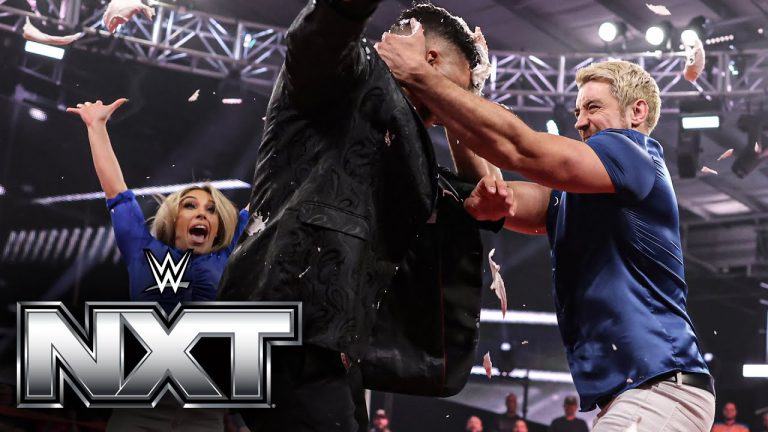 Joe Hendry Crashes Chelsea Green and Ethan Page’s Championship Celebration on WWE NXT