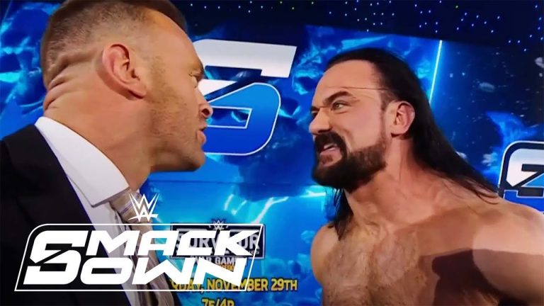 Drew McIntyre Suspended After Violent SmackDown Main Event Chaos
