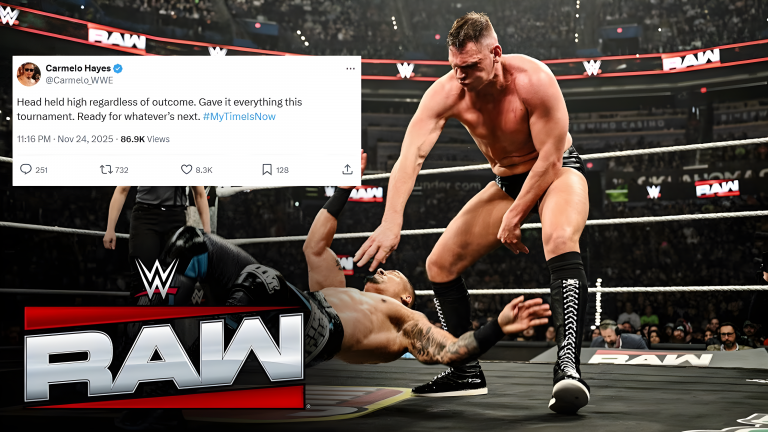 Carmelo Hayes Reflects on Tournament Exit with Confidence