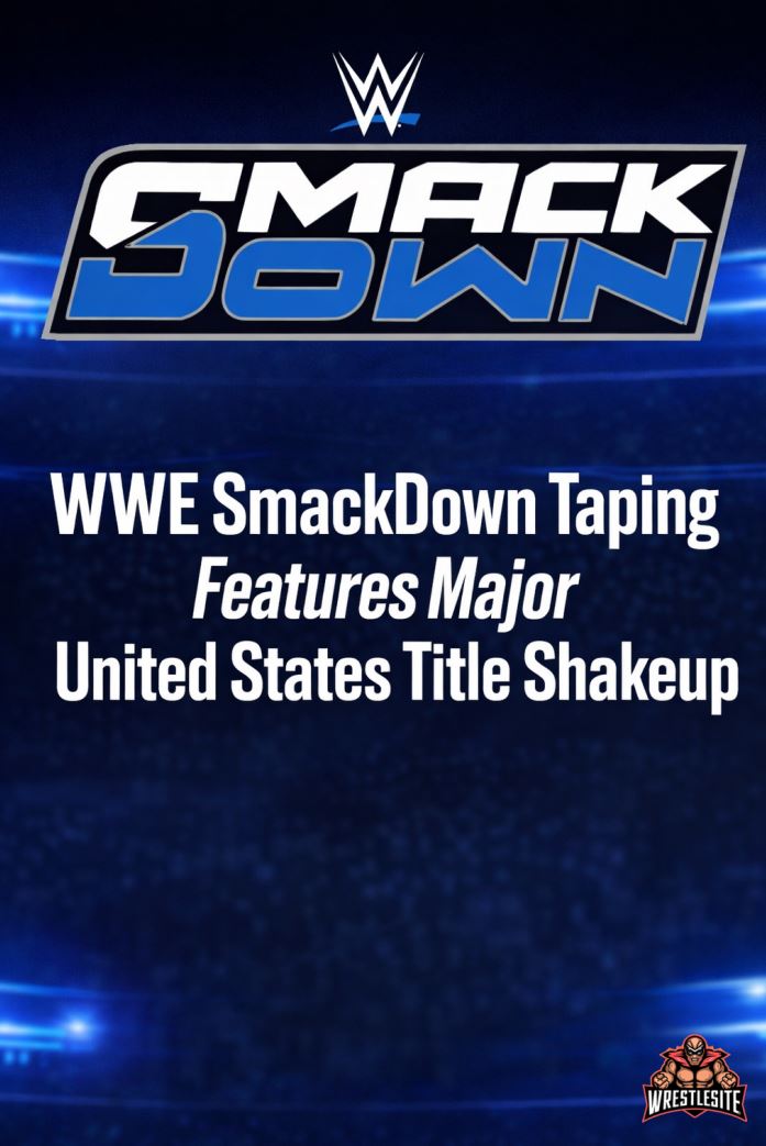 WWE SmackDown Taping Features Major United States Title Shakeup
