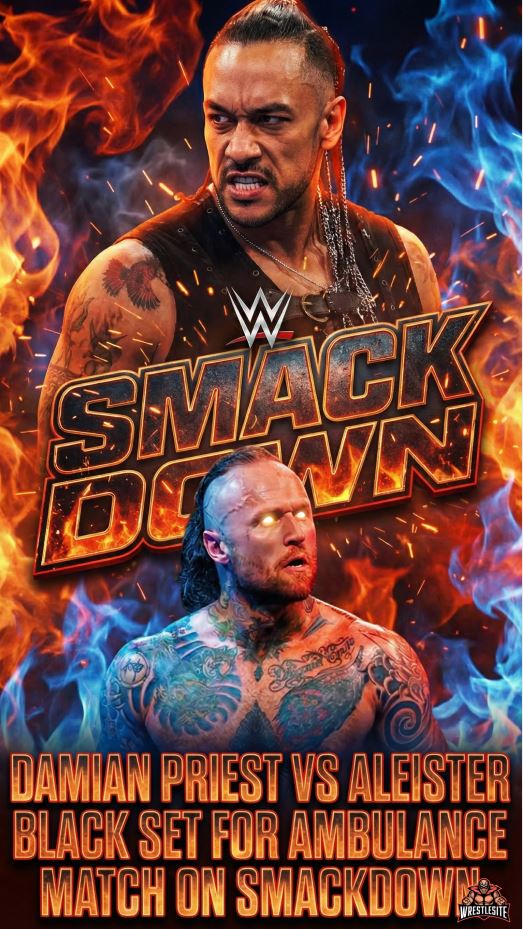 Damian Priest vs Aleister Black Set for Ambulance Match on SmackDown