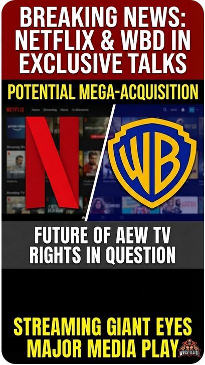 Netflix Enters Exclusive Talks to Acquire Warner Bros. Discovery