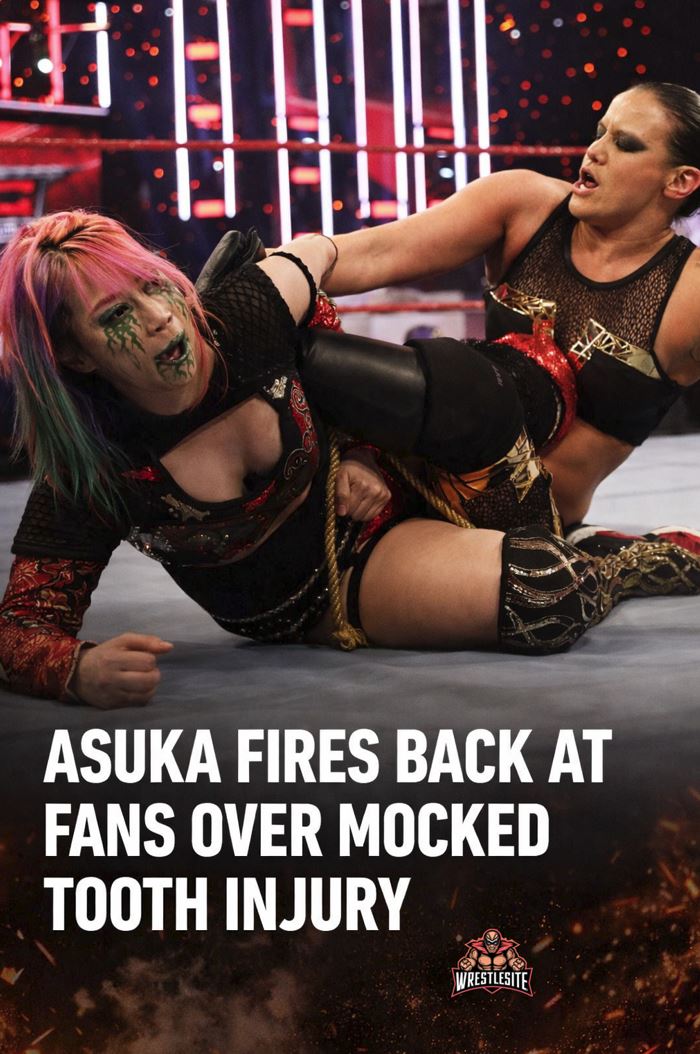 Asuka Fires Back at Fans Over Mocked Tooth Injury