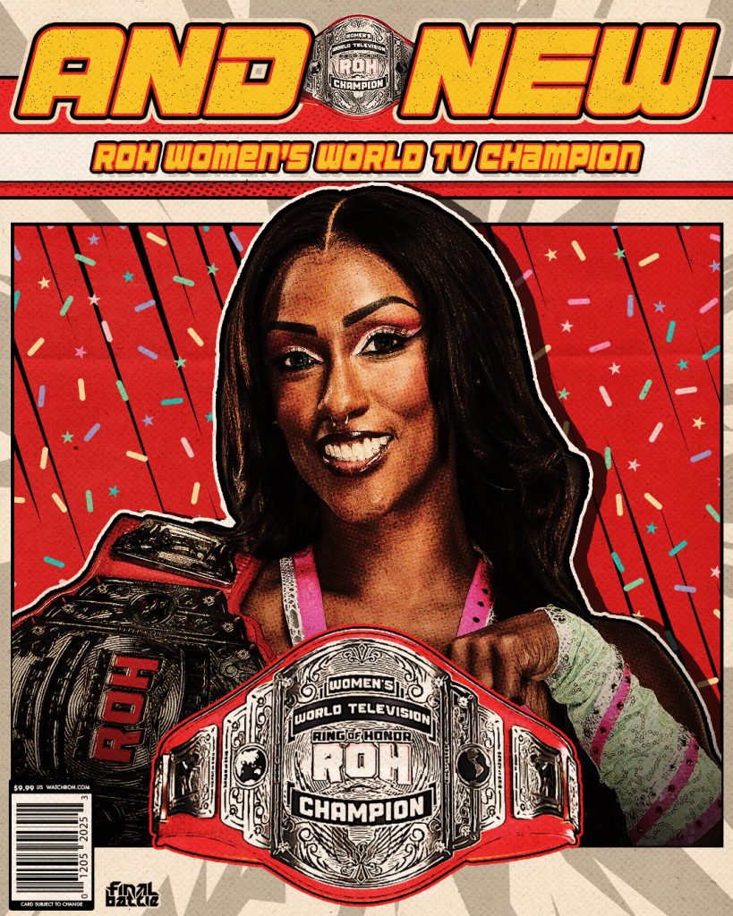 Mercedes Moné Drops ROH Women’s World TV Title to Red Velvet