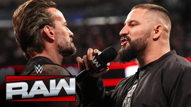 CM Punk and Bron Breakker Trade Heated Words on WWE RAW